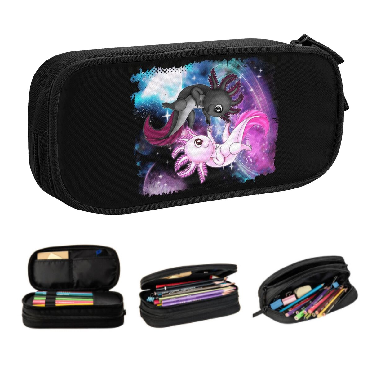 Pet X Supplies & Tack Grooming - Kustom Lucu Axolotl Yin Yang Mewah