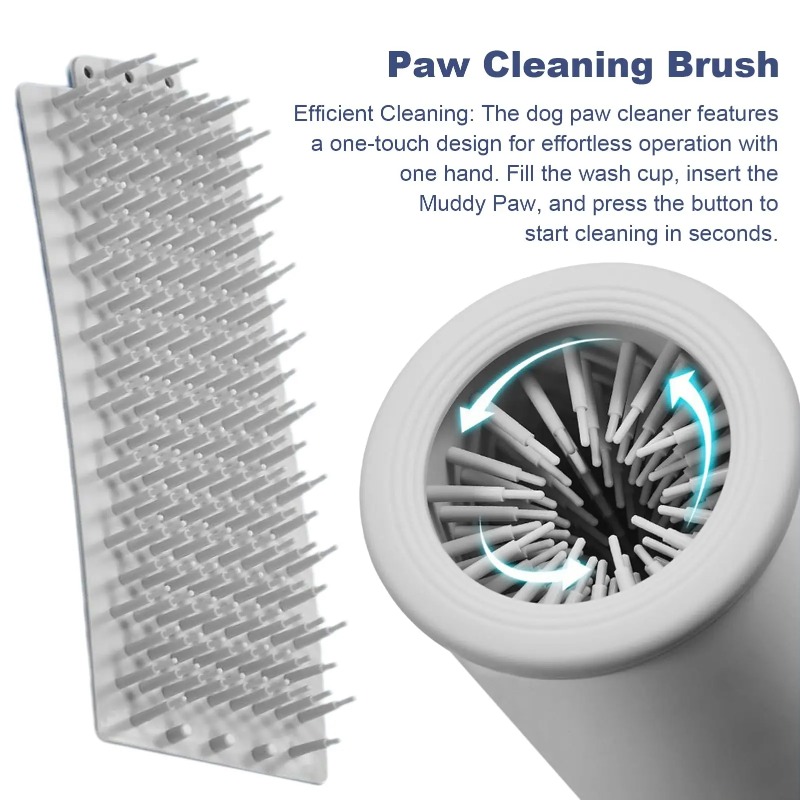 Dog Paw Cleaner - Pencuci Kaki Anjing Elektrik Otomatis, Pencuci