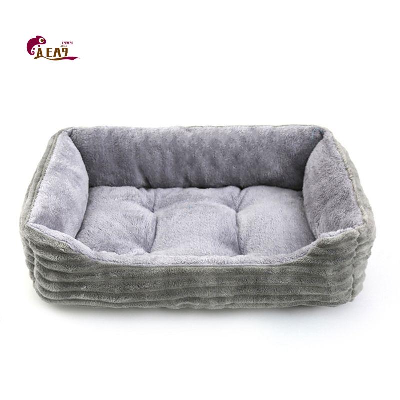 Pet X Supplies & Tack Grooming - AEA9-Grey Tempat Tidur Anjing Persegi Mewah