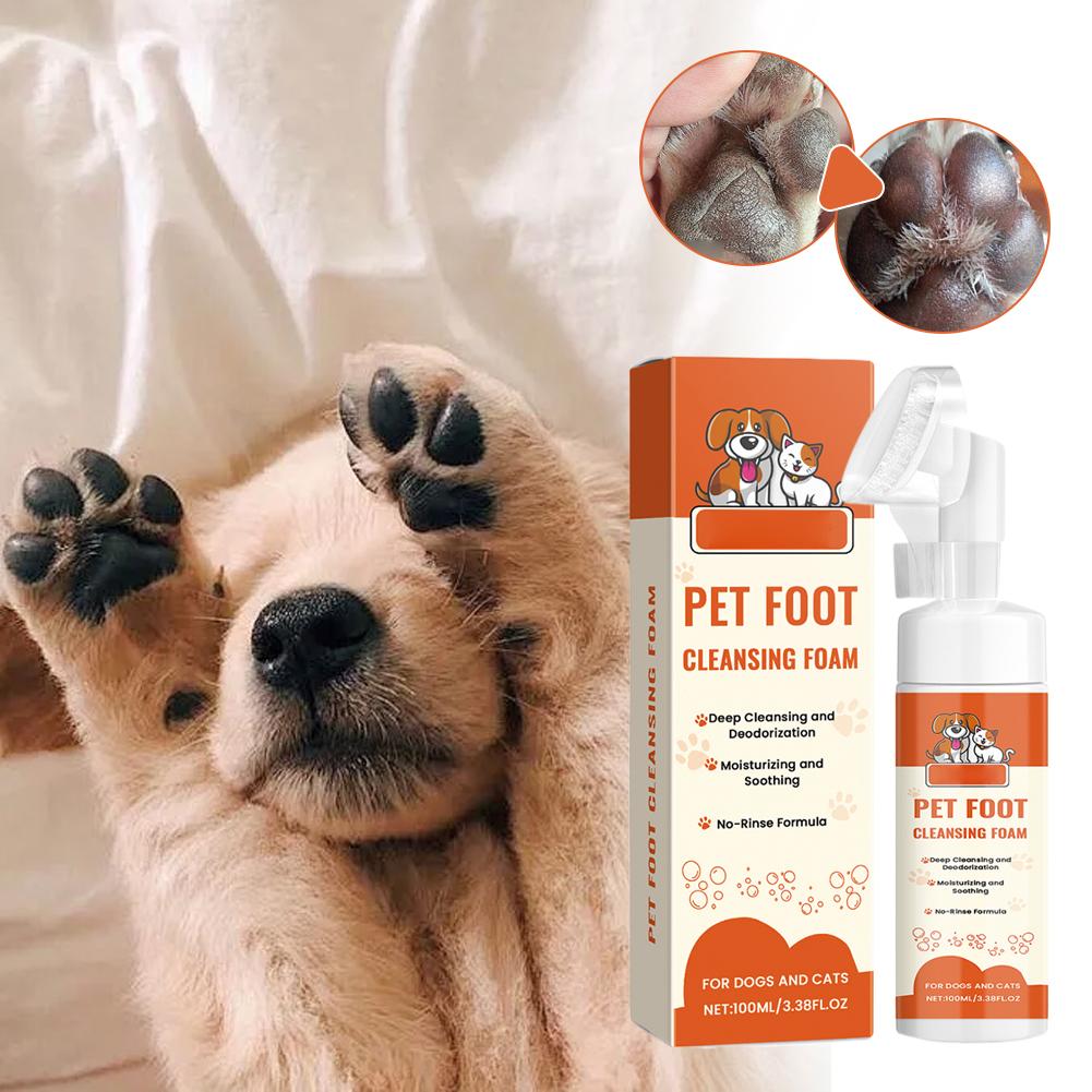 Pembersih Busa Kaki Hewan Peli - Dog Paw Cleaner ulasan dan harga