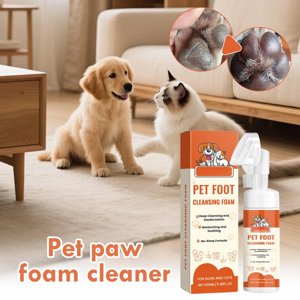 Pembersih Busa Kaki Hewan Peli - Dog Paw Cleaner ulasan dan harga