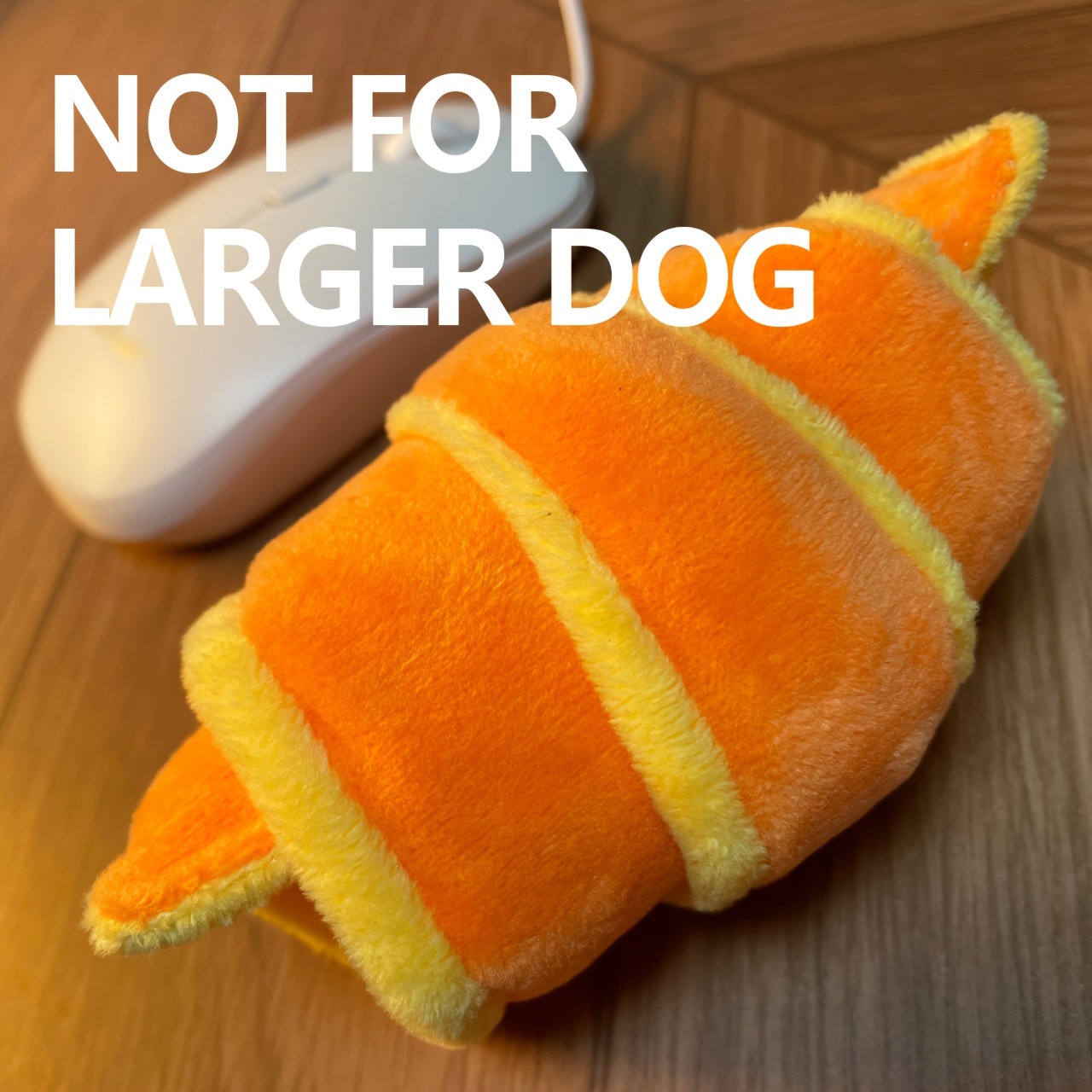 Mainan Anjing Croissant Lembut - Dog Treat Puzzle Toy ulasan dan harga