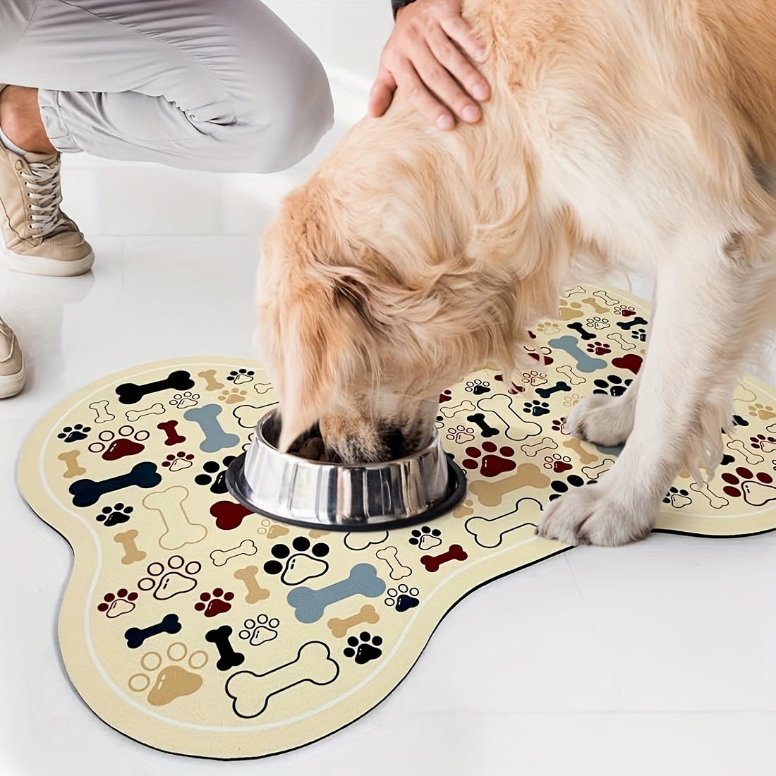 1 Buah Alas Makan Anjing Anti  - Dog Paw Cleaner ulasan dan harga