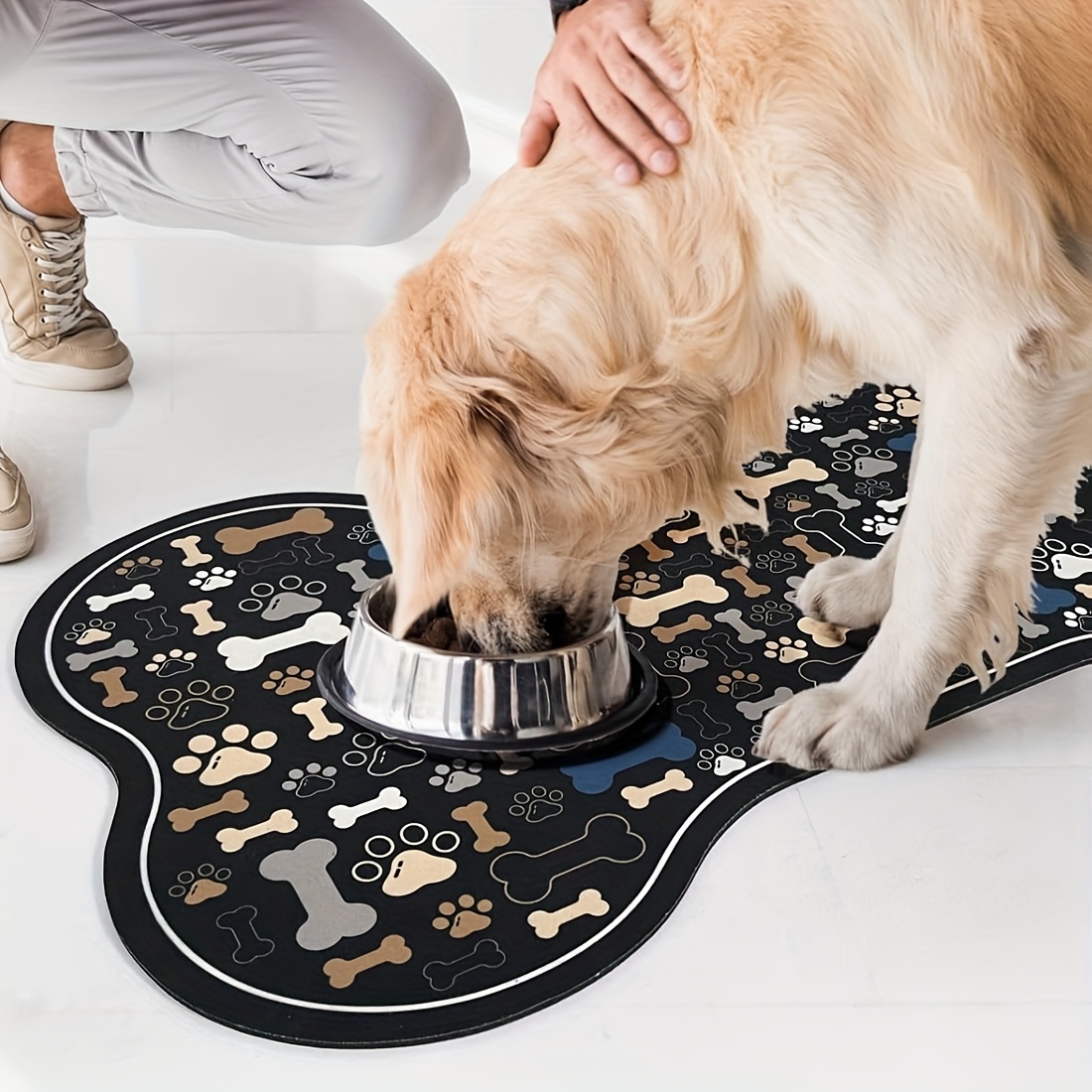 1 Buah Alas Makan Anjing Anti  - Dog Paw Cleaner ulasan dan harga