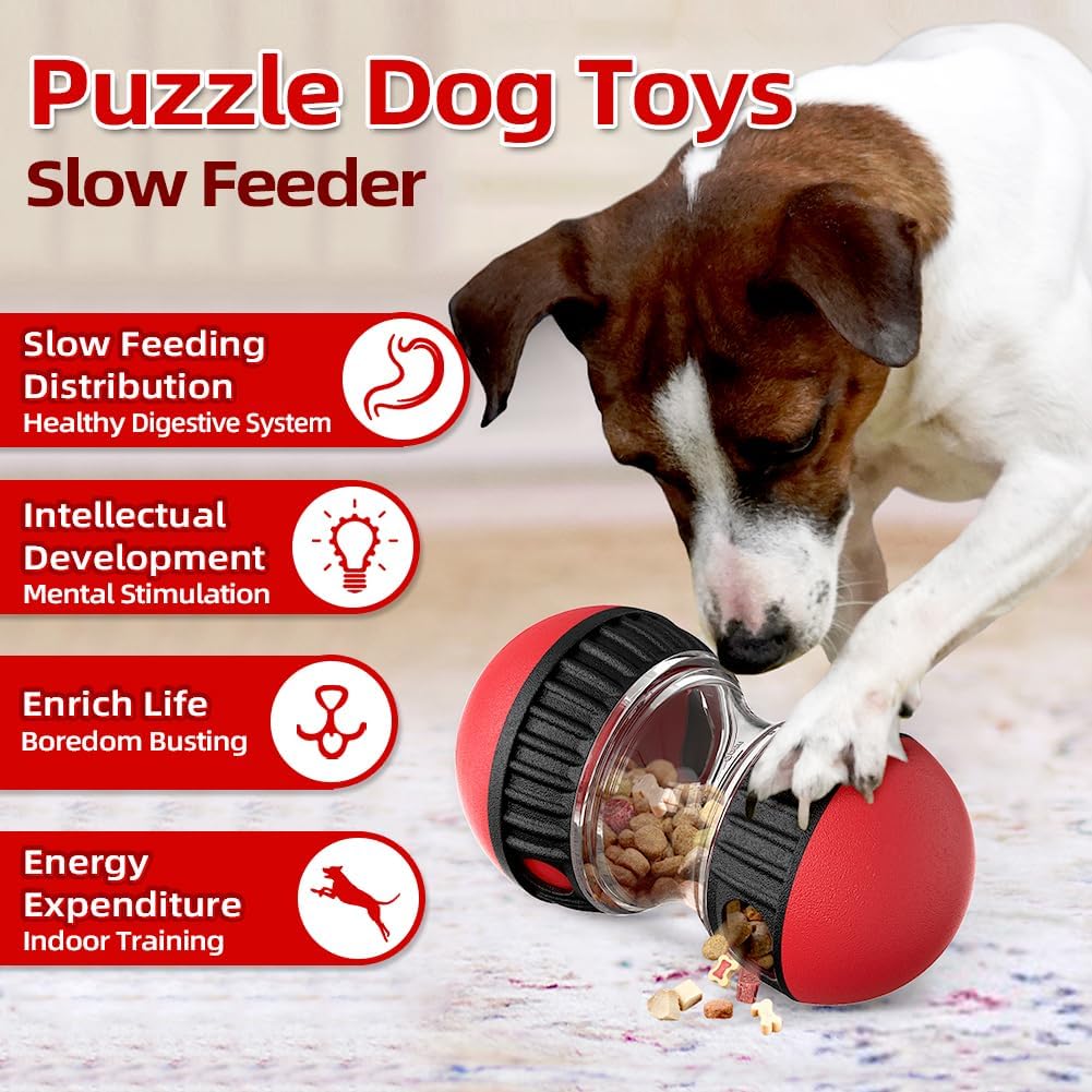 Mainan Anjing & Bola Pengumpan - Dog Treat Puzzle Toy ulasan dan harga