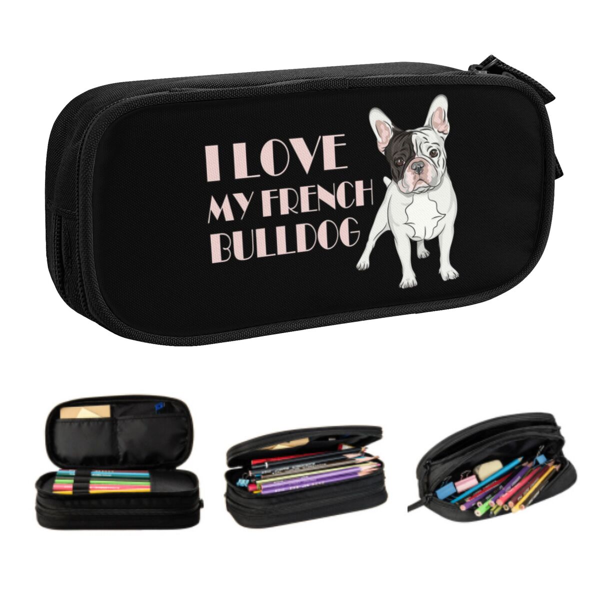 Kotak Pensil Lucu Bulldog Pera - Pet X Supplies & Tack Grooming ulasan dan harga