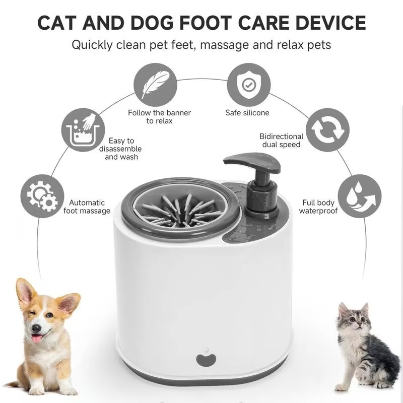 Mesin Cuci Kaki Otomatis untuk - Dog Paw Cleaner ulasan dan harga