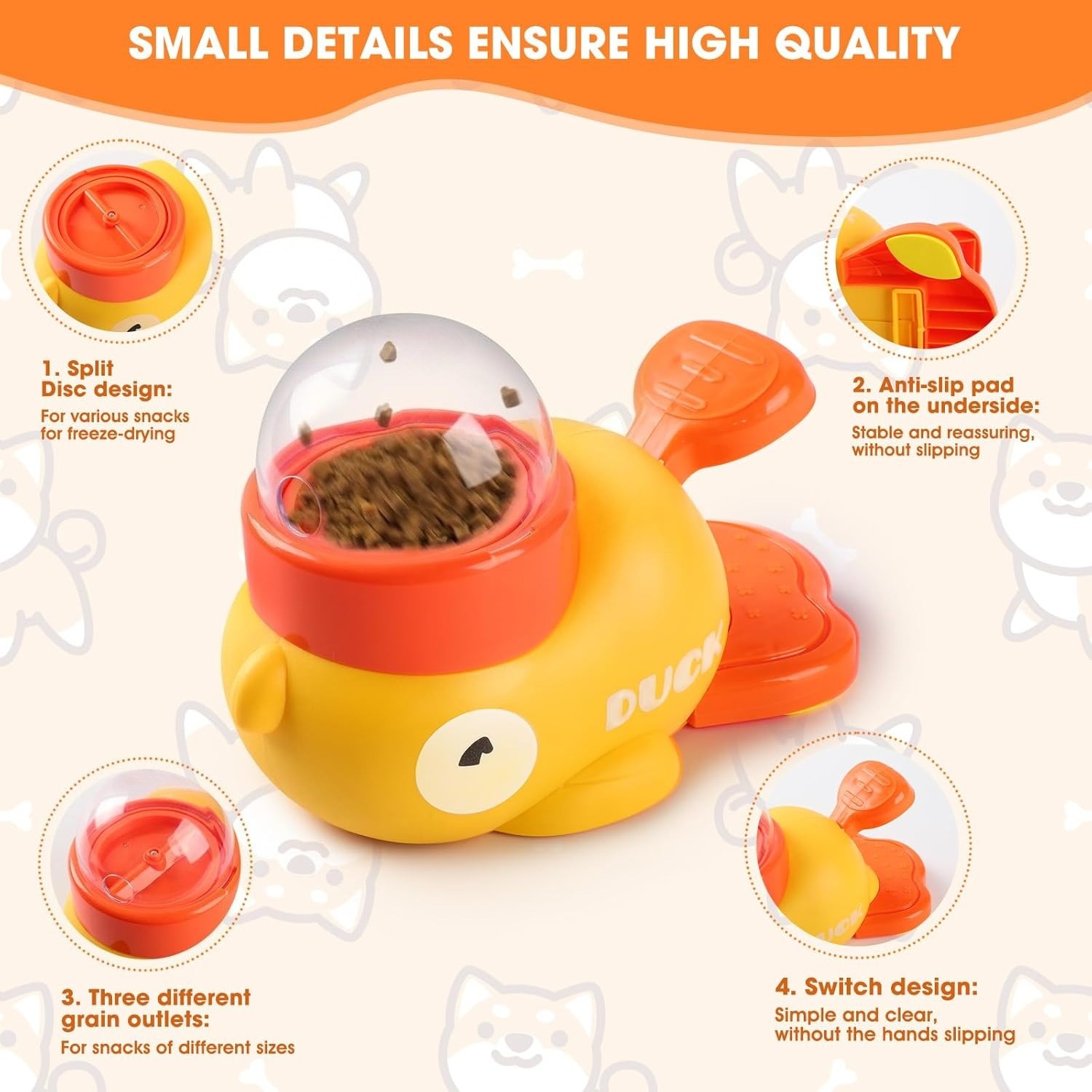 Dispenser Makanan Hewan Peliha - Dog Treat Puzzle Toy ulasan dan harga